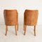 Art Deco British Burr Maple Salon Chairs from Hille, 1930s, Set of 2 4