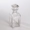 French Art Deco Crystal Decanter Set by Jacques Adnet, 1930s, Set of 3 5