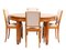 French Art Deco Dining Suite by Leon Jallot, 1920, Set of 8 1