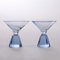 Art Deco Czechian Blue Cut Crystal Cocktail Set, 1930, Set of 7, Image 6