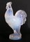 French Art Deco Opalescent Glass Cockerel from Sabino, 1930, Image 2