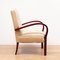 French Art Deco Armchairs in Bentwood, 1930, Set of 2 3