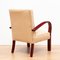 French Art Deco Armchairs in Bentwood, 1930, Set of 2 4