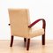 French Art Deco Armchairs in Bentwood, 1930, Set of 2, Image 4