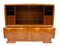 Britischer Art Deco Walnuss Wandschrank, 1930er 1