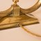 Lampade da tavolo in bronzo dorato con paralumi originali di Genet Et Michon, Francia, anni '30, set di 2, Immagine 5