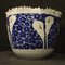 Chinese Painted Ceramic Vase with Calla Lilies , 2000s 6