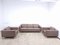 Garnitur Sofa and Armchairs in Leather by Norman Foster for Walter Knoll, 1990s, Set of 3 8