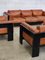 Bastiano Sofa and Armchairs in Leather by Afra & Tobia Scarpa for Gavina, 1970s, Set of 3, Image 3