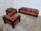 Bastiano Sofa and Armchairs in Leather by Afra & Tobia Scarpa for Gavina, 1970s, Set of 3, Image 14