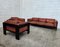 Bastiano Sofa and Armchairs in Leather by Afra & Tobia Scarpa for Gavina, 1970s, Set of 3, Image 11