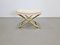 Vintage Regency Brass X Stool, 1970s, Image 10