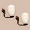 Italian Opaline Glass Sconces, Set of 2 1