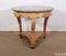 Early 19th Century Restoration Era Walnut Pedestal Table with Marble Top, Image 14