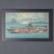 Charles John De Lacy, Warship Illustrations, Late 19th or Early 20th Century, Oil Paintings on Board, Framed, Set of 2 6