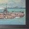 Charles John De Lacy, ilustraciones de barco de guerra, finales del siglo XIX o principios del siglo XX, pinturas al óleo sobre tablero, enmarcado, juego de 2, Imagen 11