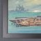 Charles John De Lacy, Warship Illustrations, Late 19th or Early 20th Century, Oil Paintings on Board, Framed, Set of 2, Image 8