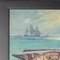 Charles John De Lacy, Warship Illustrations, Late 19th or Early 20th Century, Oil Paintings on Board, Framed, Set of 2, Image 7