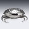 Piatto per caviale a forma di granchio placcato in argento, Italia, anni '60, Immagine 4