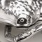 Piatto per caviale a forma di granchio placcato in argento, Italia, anni '60, Immagine 8