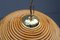Bamboo and Brass Pendant Lamps, 1950s, Set of 2, Image 6