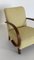 Padded Armrest Chair by Jindřich Halabala, 1950 2
