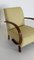 Padded Armrest Chair by Jindřich Halabala, 1950, Image 2