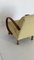 Padded Armrest Chair by Jindřich Halabala, 1950, Image 4