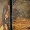 Paravento vittoriano dipinto ad olio con motivo di battaglia, fine XIX secolo, Immagine 18