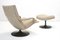 Lounge Swivel Chair & Ottoman by Geoffrey David Harcourt for Artifort, 1970s, Set of 2, Image 4