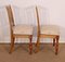 Early 19th Century Restoration Style Solid Mahogany Chairs, Set of 2 5