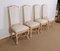 20th Century Louis XV Regency Style Beech Chairs, Set of 4 3