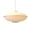 Danish Ceiling Lamp in Acrylic and Brass, 1960s 7