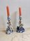 Blue Porcelain Candleholders, Set of 2, Image 10