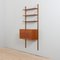 Teak Wall Unit with Secretaire Desk Cabinet and Shelves by Poul Cadovius for Cado, Denmark, 1960s 4