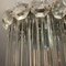 Lámpara colgante Trilobi italiana de cristal de Murano, años 60, Imagen 9