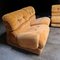 Velvet Modular Sofa, 1970s, Set of 5 3