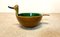 Italian Duck-Shaped Ceramic Art Bowl by Aldo Londi for Bitossi, 1960s, Image 2