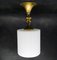 Lámpara colgante estilo Art Déco, Polonia, años 50, Imagen 1