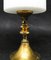 Lámpara colgante estilo Art Déco, Polonia, años 50, Imagen 3