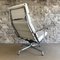 White Leather Softpad Ea 222 / Ea 124 Desk Chair by Eames for Vitra 3