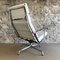 White Leather Softpad Ea 222 / Ea 124 Desk Chair by Eames for Vitra, Image 3