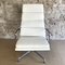 White Leather Softpad Ea 222 / Ea 124 Desk Chair by Eames for Vitra, Image 5