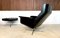 Large Model Siesta 62 Leather Lounge Chair & Ottoman by Jaques Brûle for Hans Kaufeld, Germany, 1960s , Set of 2, Image 7