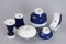 Mid-Century Vase in White and Blue Porcelain from KPM Berlin, 1950s, Set of 6, Image 5