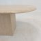 Table Basse en Travertin, Italie, 1980s 20