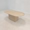 Italian Travertine Coffee Table, 1980s, Image 8