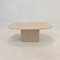 Table Basse en Travertin, Italie, 1980s 10