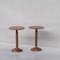 French Turned Wood Side Tables, 1960s, Set of 2 2