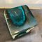 Modernist Sommerso Murano Glass Ashtray attributed to Mandruzzato, 1970s 5